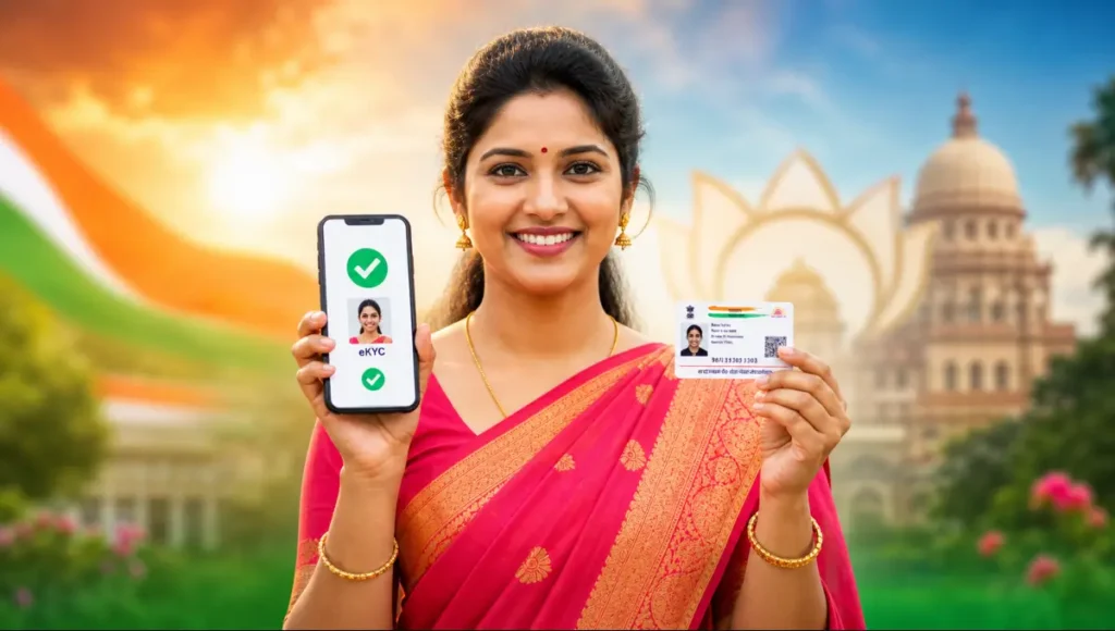 ladki bahin yojana ekyc