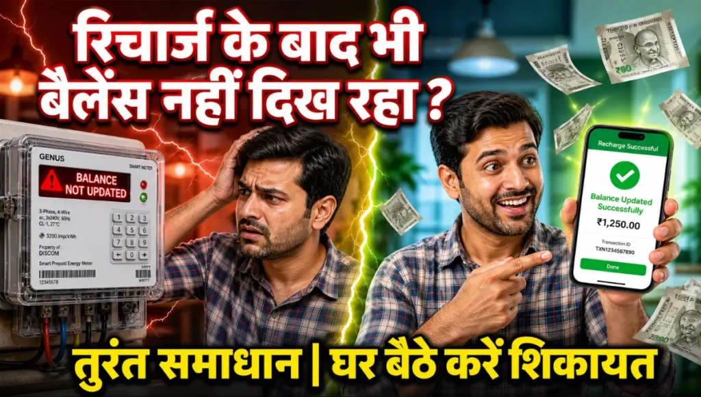 Prepaid smart meter recharge problem solution